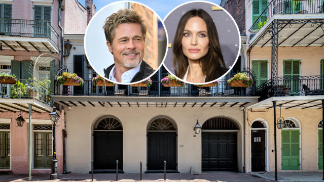 Angelina Glimpse Inside Former New Orleans Abode